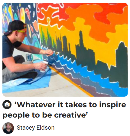 Jagwire Article on 5th Street Mural Project