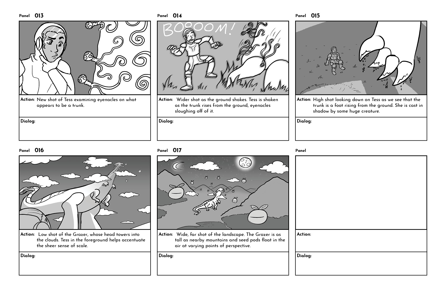 Iridescent Storyboard