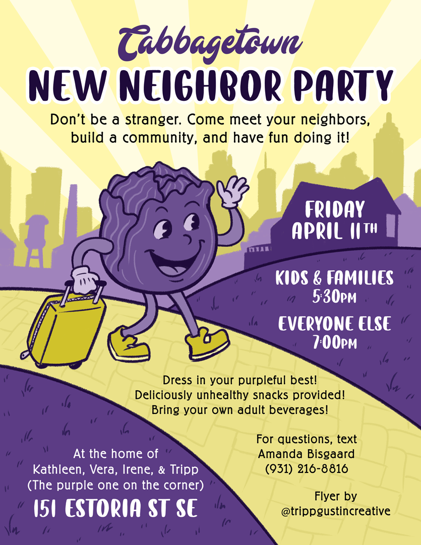 Cabbagetown New Neighbor Party